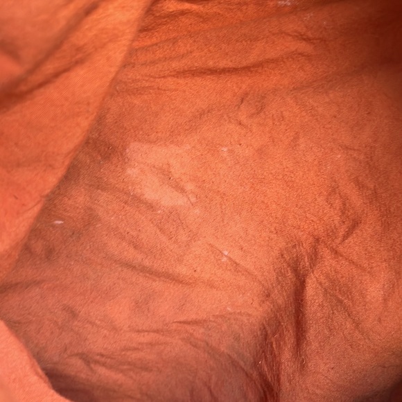 Gerard Darel large raffia tote rust orange color - Picture 11 of 11